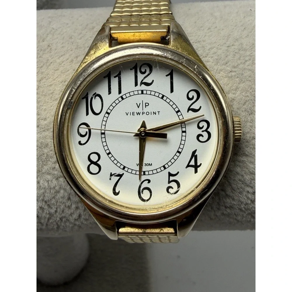 Timex Viewpoint Womens Watch CC3D82200 Stretch Band‎ 30MM 6.5